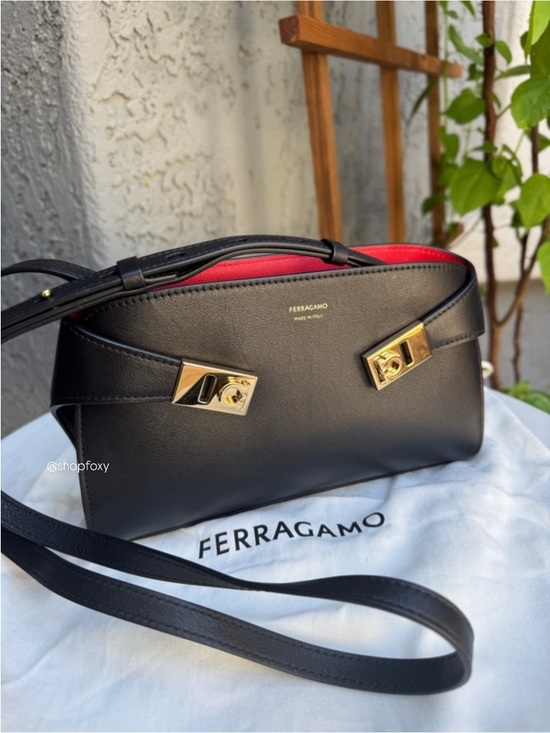 Salvatore Ferragamo Handbags - Salvatore Ferragamo Hug Mini Leather Crossbody